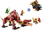 LEGO NINJAGO, Dragonul de lava transformator cu val de caldura, 71793