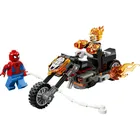 LEGO Super Heroes, Omul Paianjen vs Calaretul fantoma pe motocicleta, 76335