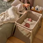 Lionelo, Alice, patut de volaj, 3in1, Grey