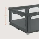 Lionelo, Florence, tarc de joaca pentru copii, Easy Fold, Grey Graphite