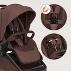 Lionelo, Freya, carucior multifunctional 2in1, Brown Chocolate