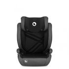 Lionelo, Hugo, I-size, scaun auto, 100-150 cm, Black Grey