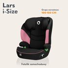 Lionelo, Lars, I-size, scaun auto, 100-150 cm, Pink Baby