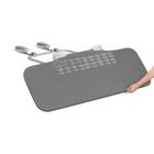 Lionelo, Lora, bariera de protectie pentru patut, pliabil, Grey Stone