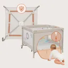 Lionelo, Mille Plus, parcul de joaca pentru copii, Grey Beige