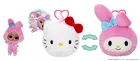 L.O.L. Surprise, Loves Hello Kitty, Reversible Plush, mini papusa intr-o cutie de plus, 1 buc.
