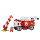 Marioinex, Mini Waffle, City, Statia de pompieri, set de constructie, 280 piese