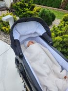 MimiNu, Soft, paturica - sistem de infasat pentru bebelusi, interlock, TOG 2-2.5, roz