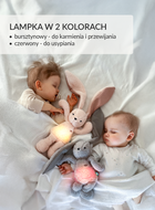 MyHummy (Szumisie), Iepuras 5 in 1 cu pernuta termica din grau, 30 cm, gri