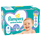 Pampers Active Baby, scutece marimea 4, 9-14 kg, 76 buc.