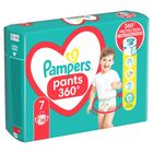 Pampers Pants, scutece-chilotel marimea 7, 17 kg+, 38 buc.