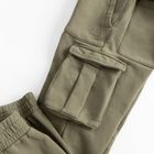 Pantaloni de trening kaki cargo regular NOWEAR