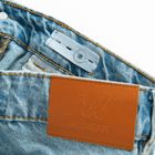 Pantaloni scurti ajustabili din denim, croiala slim NOWEAR