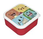 Pokemon, set cutie pentru pranz, 3 buc.