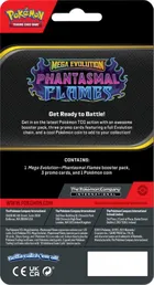 Pokemon TCG: Mega Evolution, Phantasmal Flames, Blaziken/Hydrapple, Premium Checklane Blister, joc de carti, add-on