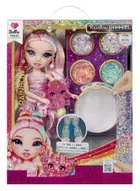 Rainbow High, Shimmers with Slime, Bella, papusa fashion cu plastilina