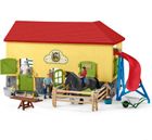 Schleich, Farm World, Grajd de cai, set, 42485