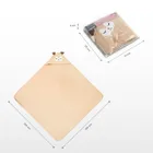 Sensillo, Bathfriends, husa moale pentru baie, Caprioare, 100-100 cm