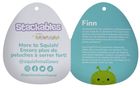 Squishmallows, Stackables, Finn, Green Alien, jucarie de plus, 30 cm