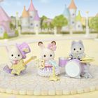 Sylvanian Families, 40th Anniversary, Baby Starry Concert, figurine cu accesorii, 5845