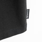Tricou basic negru cu croiala relaxed NOWEAR