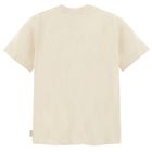 Tricou bej cu croiala relaxed NOWEAR