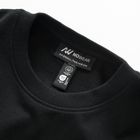 Tricou negru cu croiala lejera unisex NOWEAR