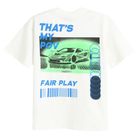 Tricou oversize cu imprimeu pe spate NOWEAR