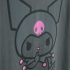 Tricou oversize din bumbac pieptanat Kuromi NOWEAR