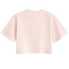 Tricou roz cu croiala cropp boxy NOWEAR