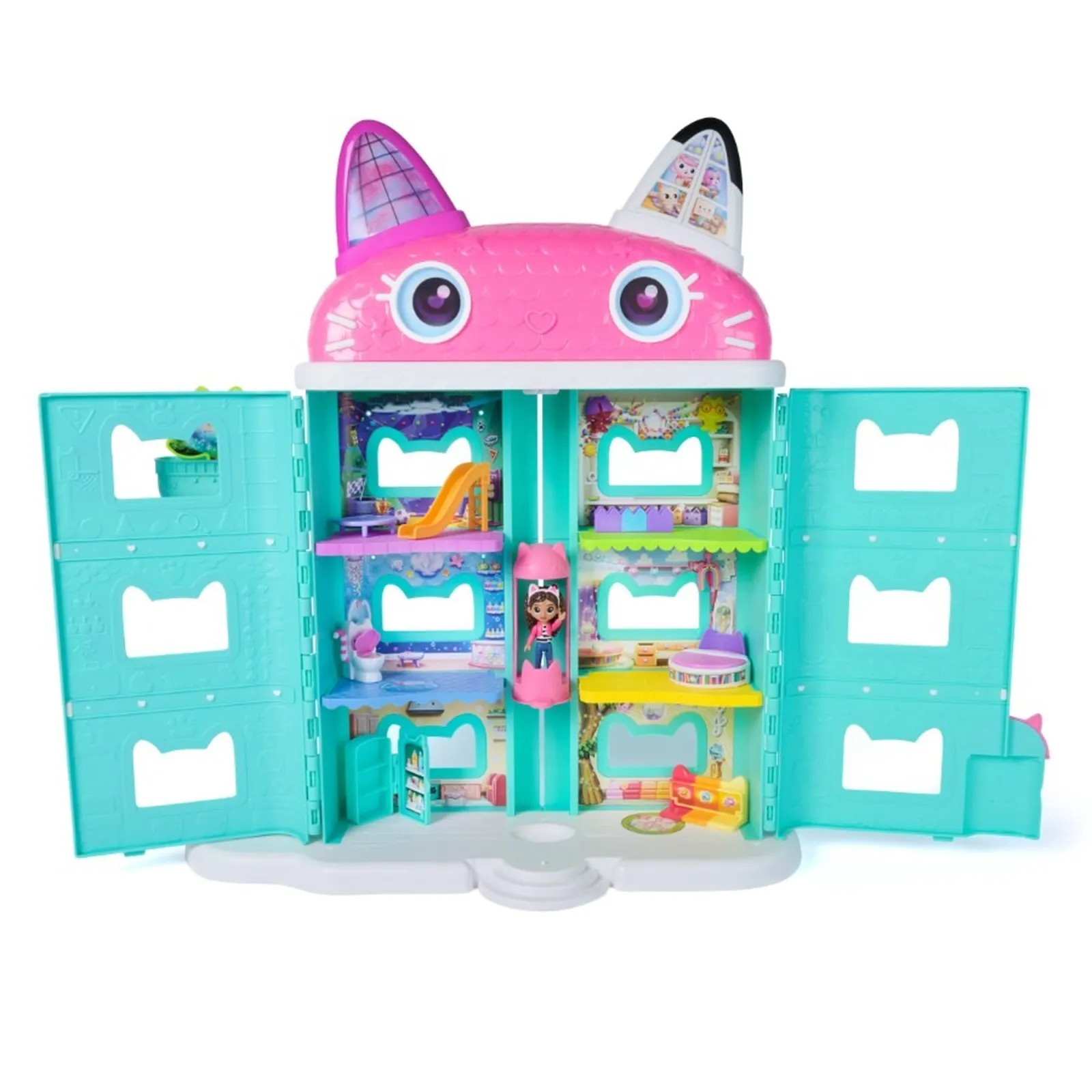 Gabby出品　まとめて15個 Gabby's Dollhouse, 15-Piece Rainbow-Themed, Celebration Doll's