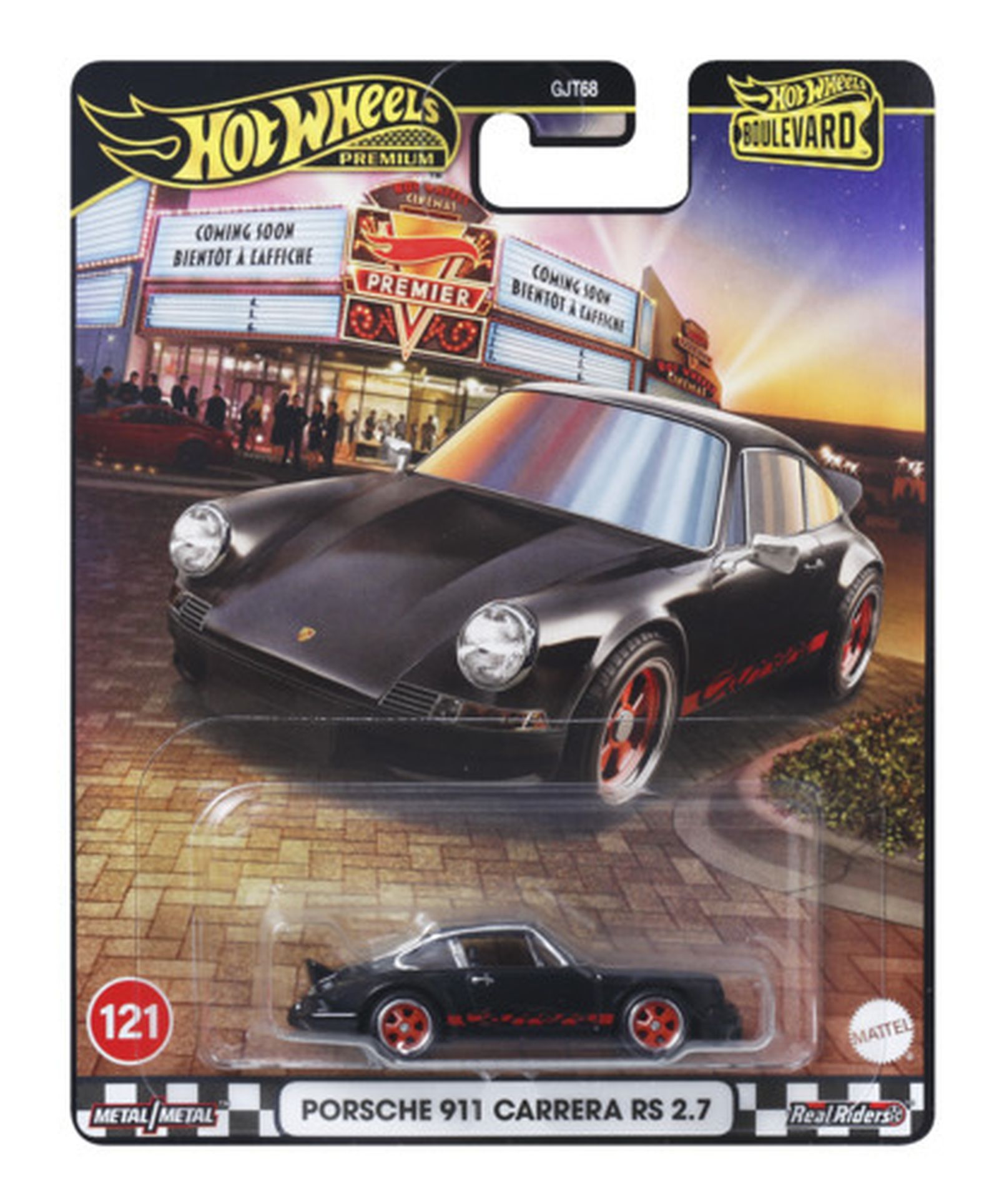Hot Wheels, Boulevard, Porsche 911 Carrera RS 2.7, masina, scara 1
