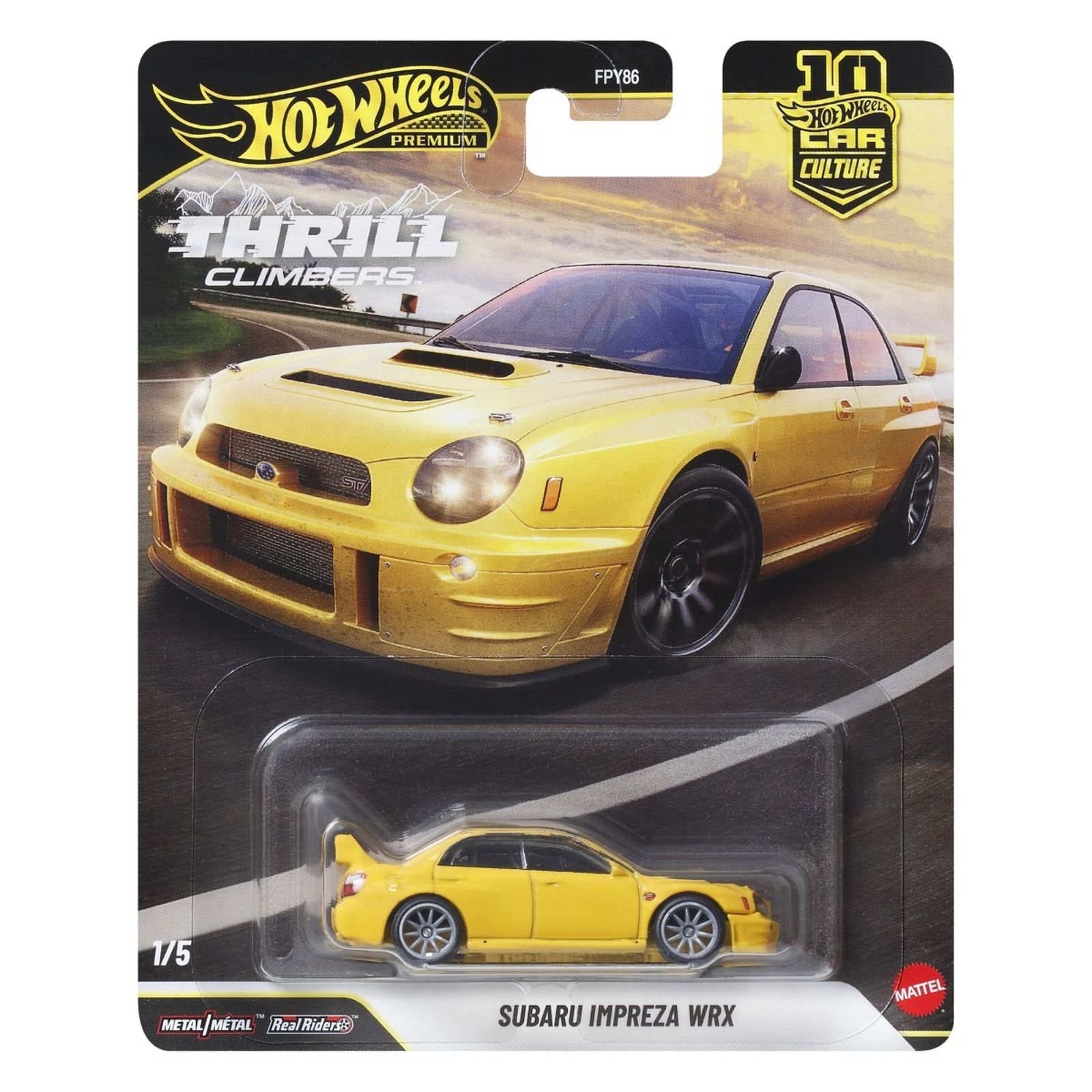 Hot Wheels, Car Culture, Thrill Climbers, Subaru Impreza WRX