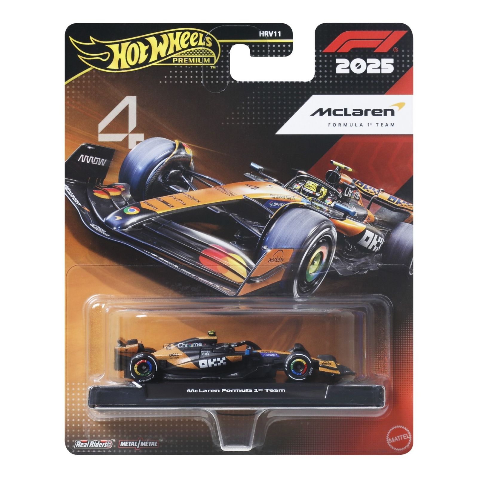 Hot Wheels, Premium, Formula 1, McLaren Formula 1 Team (#4