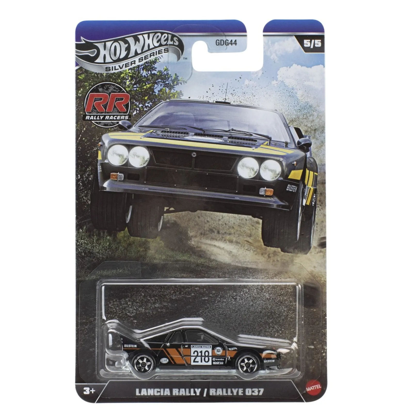 Hot Wheels, Silver Series, Rally Racers, Lancia Rally / Rallye 037