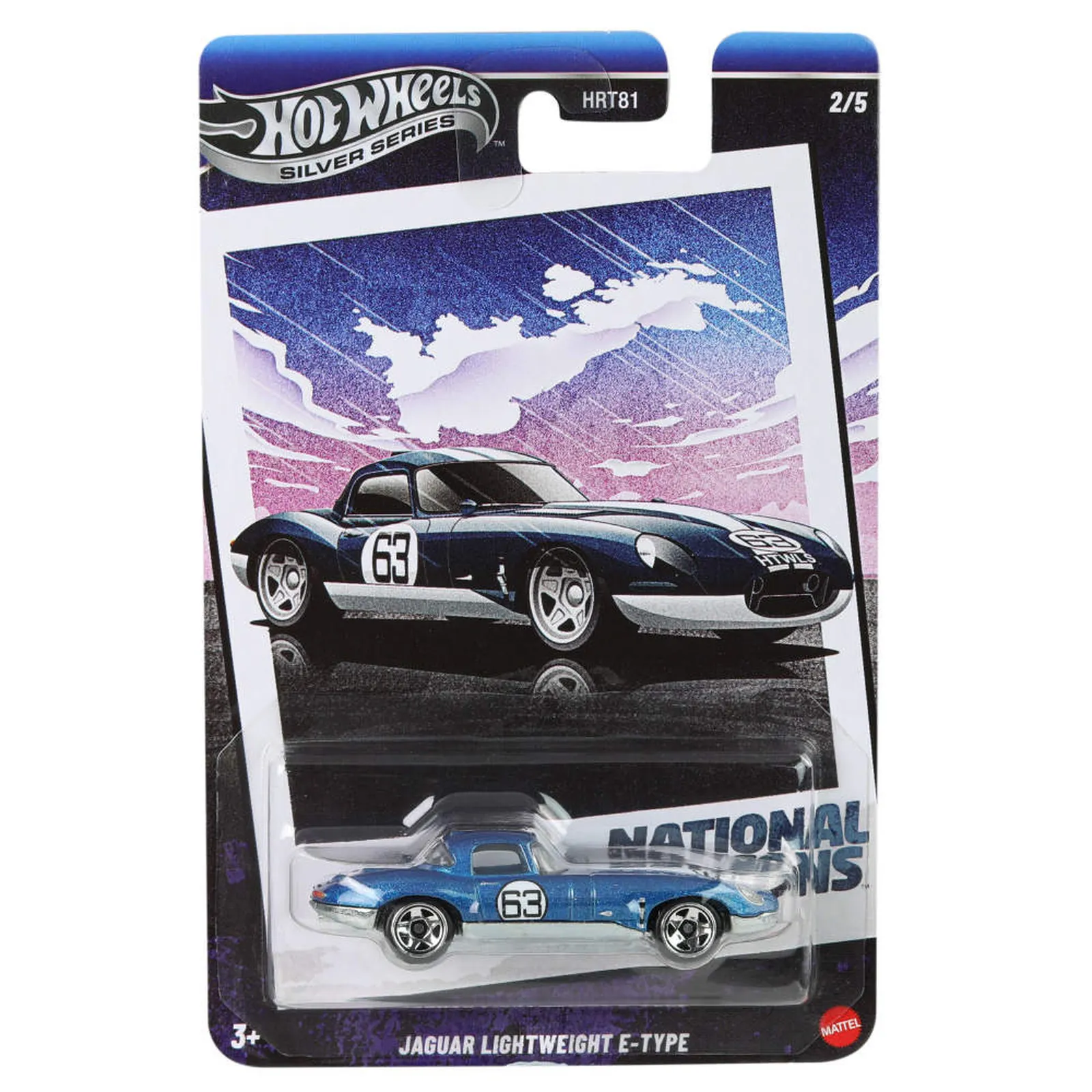 Hot Wheels, Vintage Racing Club, Jaguar Lightweight E-Type, masina