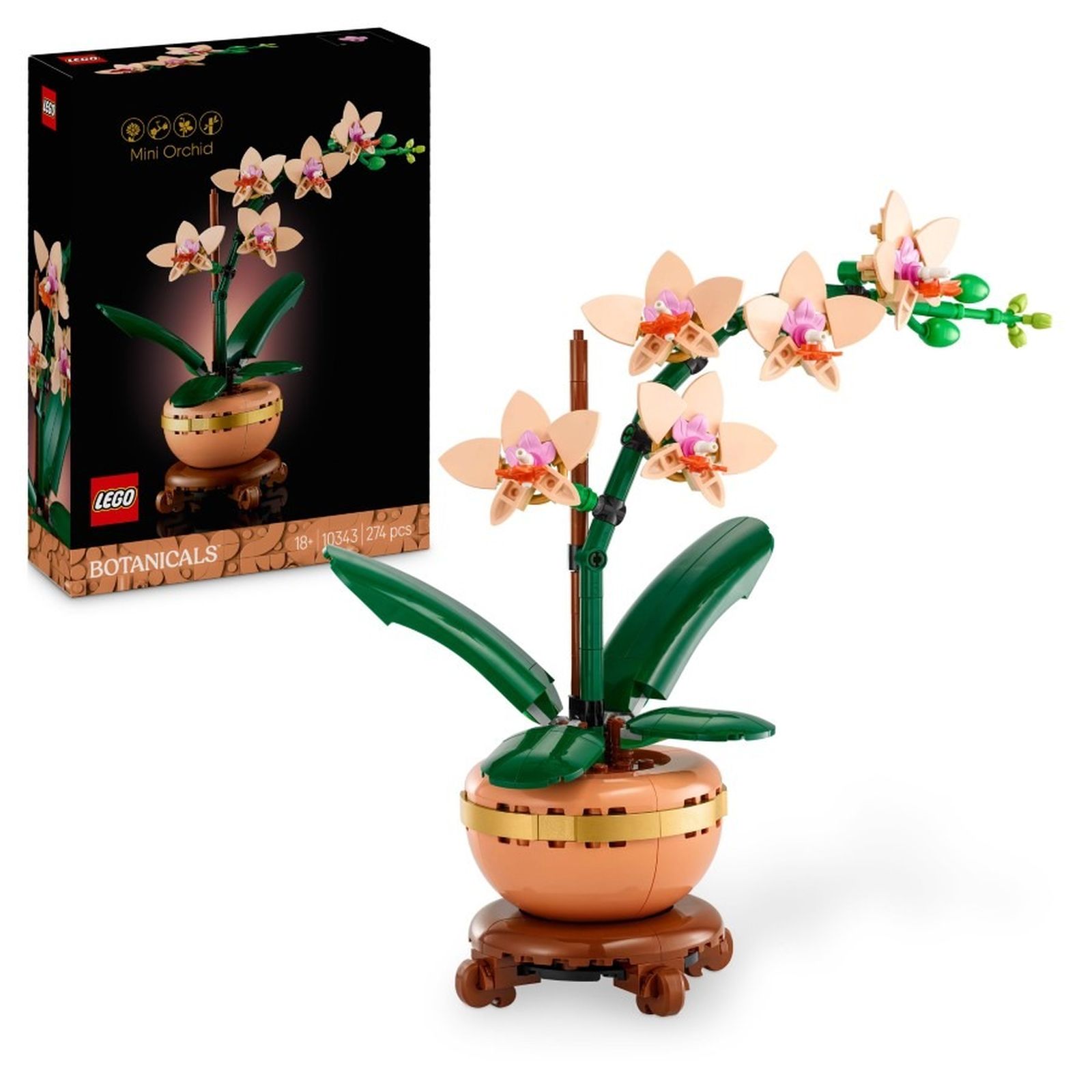 LEGO Botanicals, Mini orhidee, 10343 - smyk.ro