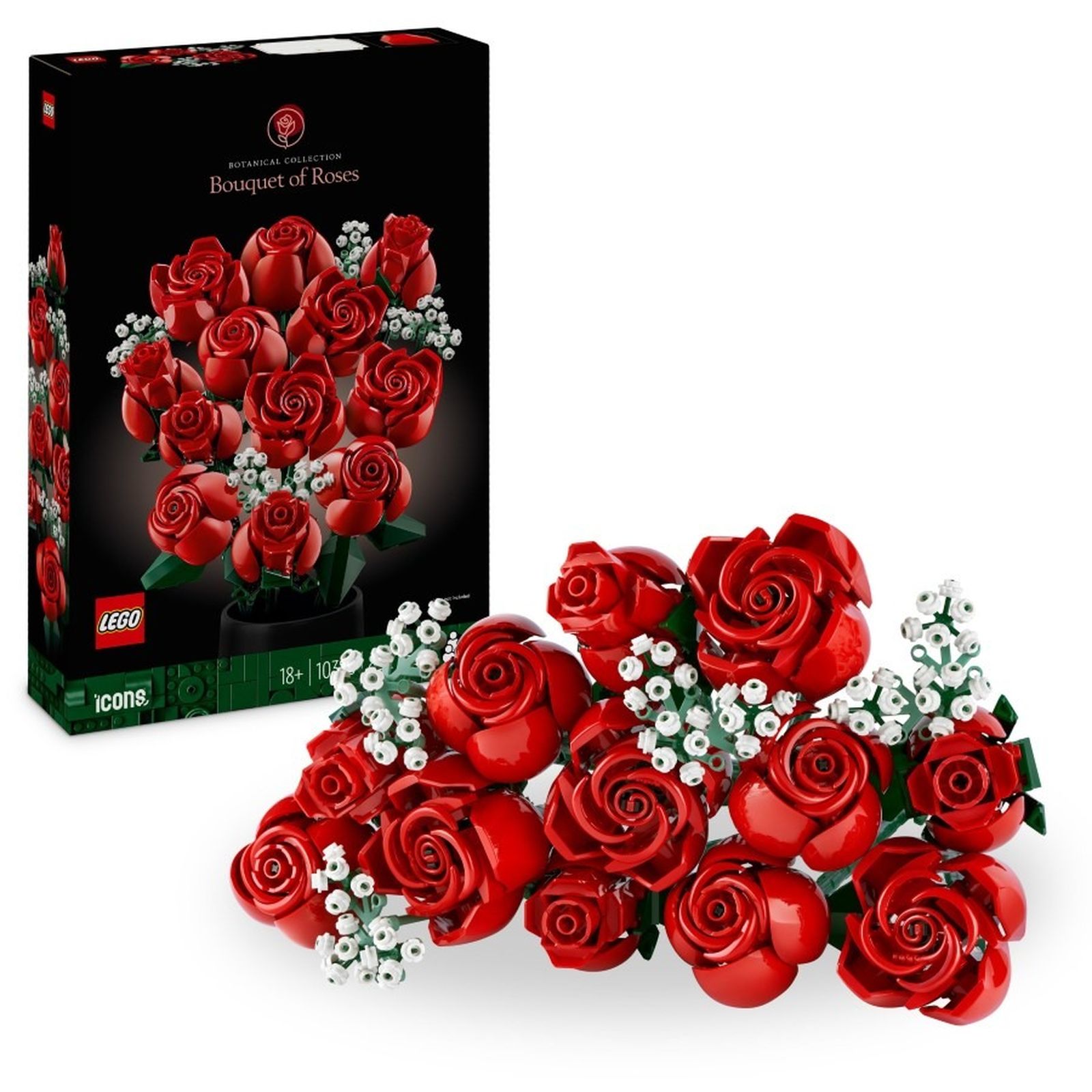 LEGO Icons, Buchet de trandafiri, 10328 - smyk.ro