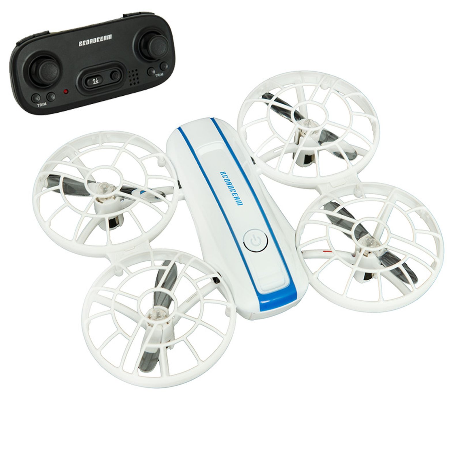 X-Fly, Cool Lights, drona cu telecomanda, alb - smyk.ro