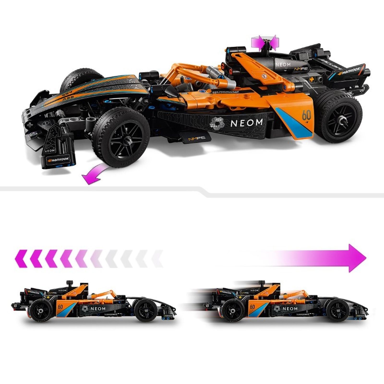 m.k様 LEGO® Technic - NEOM McLaren Formula E Race Car (42169) (LEGO