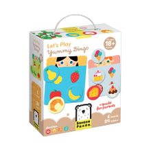 Banana Panda, Bingo Delicii, joc de bingo cu ghid pentru parinti, de la 18 luni, 6 planse si 24 de jetoane
