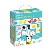 Banana Panda, Let's Play, Dominouri colorate, joc, 2 ani+