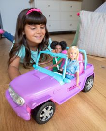 Barbie, Beach Jeep, masina fara papusi