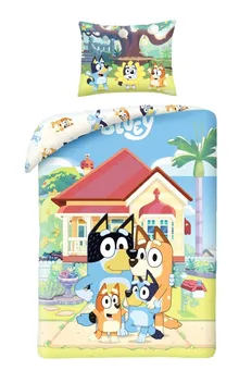 Bluey, set lenjerie de pat single, 140-200 cm
