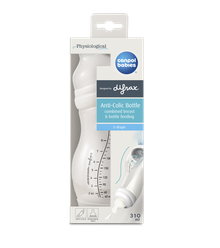 Canpol babies, biberon cu tetina anticolici S-Shape, 310 ml