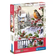 Clementoni, Classic Christmas Collection, puzzle, 1000 piese