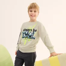 Cool Club, Bluza cu maneca lunga pentru baieti, bej