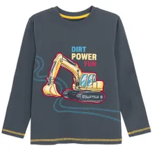 Cool Club, Bluza cu maneca lunga pentru baieti, gri