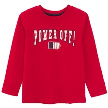 Cool Club, Bluza cu maneca lunga pentru baieti, rosu