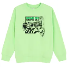 Cool Club, Bluza cu maneca lunga pentru baieti, verde